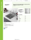 Regency Tables & Sinks 600SWB202012 Specsheet Regency Tables & Sinks 600SWB202012 Specsheet