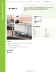 Regency Tables & Sinks 600T1848G Specsheet