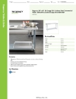 Regency Tables & Sinks 600T2460G Specsheet