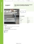 Regency Tables & Sinks 600T2484G Specsheet