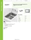 Regency Tables & Sinks 600UMB1520 Specsheet Regency Tables & Sinks 600UMB1520 Specsheet