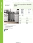 Regency Tables & Sinks 600WT15X24BS Specsheet Regency Tables & Sinks 600WT15X24BS Specsheet