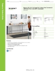 Regency Tables & Sinks 600WT24X96BS Specsheet