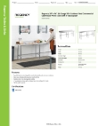 Regency Tables & Sinks 600WT24X96BS Specsheet Regency Tables & Sinks 600WT24X96BS Specsheet