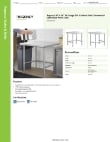 Regency Tables & Sinks 600WT30X36SS Specsheet