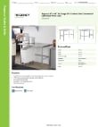 Regency Tables & Sinks 600WT30X48SS Specsheet