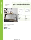 Regency Tables & Sinks 600WT30X60SS Specsheet Regency Tables & Sinks 600WT30X60SS Specsheet