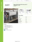 Regency Tables & Sinks 60B12136213K Specsheet