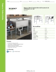 Regency Tables & Sinks 60B22136L9K Specsheet Regency Tables & Sinks 60B22136L9K Specsheet