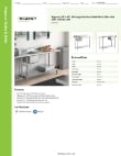 Regency Tables & Sinks 60ST2460L Specsheet Regency Tables & Sinks 60ST2460L Specsheet