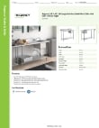 Regency Tables & Sinks 60ST2460R Specsheet