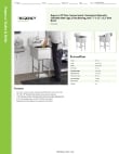 Regency Tables & Sinks 6CS11723X Specsheet Regency Tables & Sinks 6CS11723X Specsheet