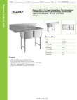 Regency Tables & Sinks 6CS216201XL Specsheet