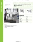 Regency Tables & Sinks 6CS218241XR Specsheet Regency Tables & Sinks 6CS218241XR Specsheet