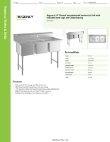 Regency Tables & Sinks 6CS31620X Specsheet