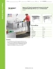 Regency Tables & Sinks 6CS31824G Specsheet Regency Tables & Sinks 6CS31824G Specsheet