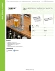Regency Tables & Sinks 600BDR12F Specsheet
