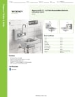 Regency Tables & Sinks 600HS12 Specsheet