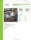 Regency Tables & Sinks 600IB2124 Specsheet