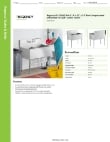 Regency Tables & Sinks 600S21821SB Specsheet Regency Tables & Sinks 600S21821SB Specsheet