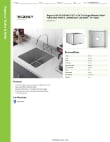 Regency Tables & Sinks 600SWB202014 Specsheet