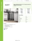 Regency Tables & Sinks 600WT15X24BS Specsheet