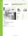 Regency Tables & Sinks 600HS17KO Specsheet