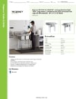 Regency Tables & Sinks 600S3101412G Specsheet