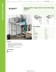 Regency Tables & Sinks 600DDT36R Specsheet