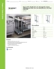 Regency Tables & Sinks 600TB3612G Specsheet