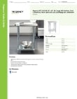 Regency Tables & Sinks 600T1824G Specsheet