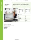 Regency Tables & Sinks 600WT24X60BS Specsheet