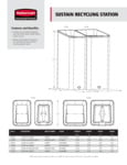 Rubbermaid Sustain Specsheet Rubbermaid Sustain Specsheet