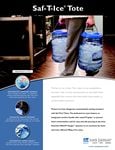 Saf-T-Ice Tote Spec Sheet