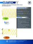 Safety Gates Cut Sheet Safety Gates Cut Sheet