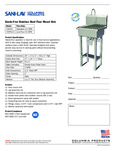 Sani-Lav-725FK2-Spec Sheet