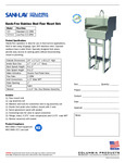 Sani-Lav-727-Submittal-Sheet Sani-Lav-727-Submittal-Sheet