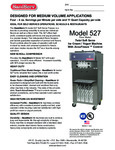 SaniServ 527 Spec Sheet