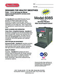 SaniServ 608S.SpecSheet SaniServ 608S.SpecSheet