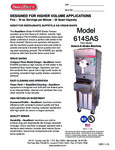 SaniServ 614SAS Spec Sheet SaniServ 614SAS Spec Sheet