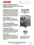 SaniServ B-5 Spec Sheet