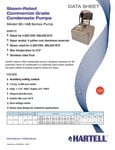 Hartell_SC-1AX_Steam-rated Condensate Pump_Spec Sheet