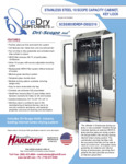	 SUREDRY STAINLESS STEEL 10 SCOPE CABINET WITH DRI-SCOPE AID® spec sheet