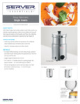 Server Rethermalizing Soup Warmers Spec Sheet
