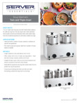 Server Soup Warming Stations Spec Sheet