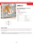 ServIt RTR-158L PRETZEL RACK Specsheet ServIt RTR-158L PRETZEL RACK Specsheet