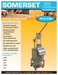 SHREDDER CHEESE 8LB. CAPACITY 2HP