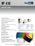 VP 410 Line Set Tape Technical Data Sheet