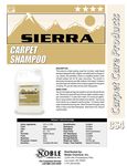 Sierra Carpet Shampoo