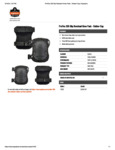 SLIP-RESISTANT KNEE PADS - RUBBER CAP SPEC SHEET SLIP-RESISTANT KNEE PADS - RUBBER CAP SPEC SHEET